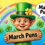 123+ Hilarious March Puns 2026
