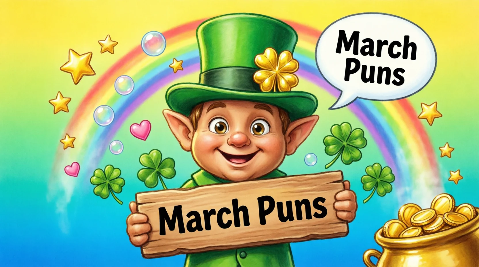 123+ Hilarious March Puns 2026