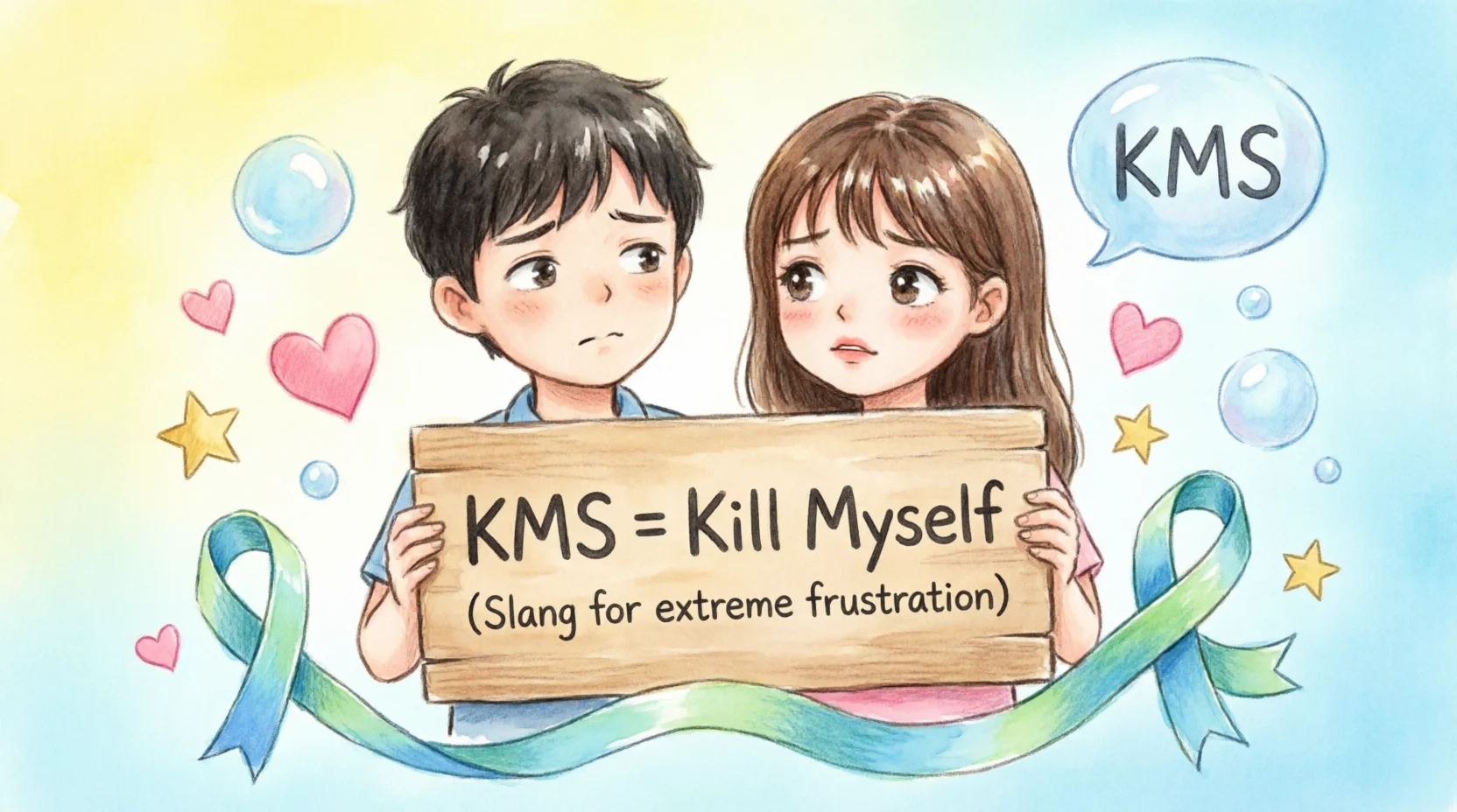 KMS Meaning in Text Real 2026