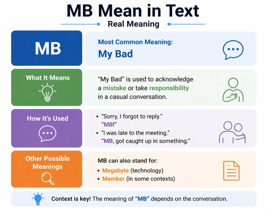 MB Mean in Text Real Meaning 2026