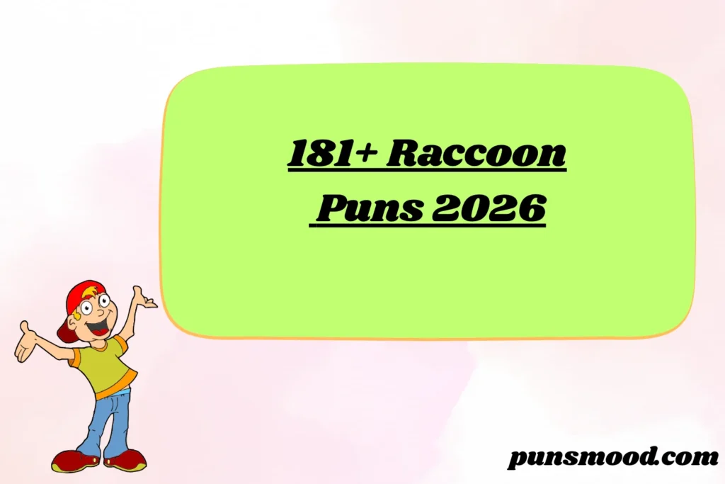 181+ Raccoon Puns 2026