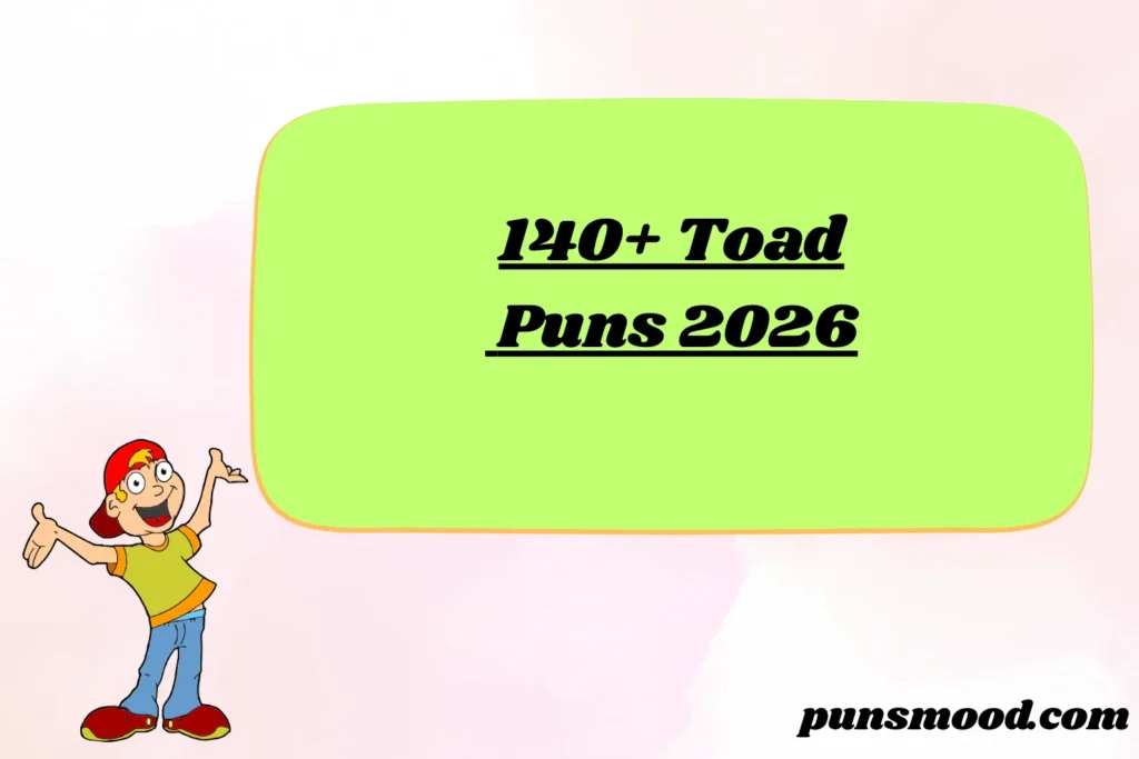 140+ Toad Puns 2026