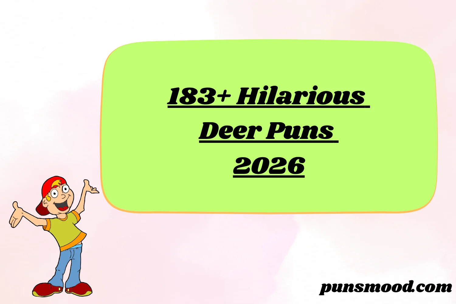 183+ Hilarious Deer Puns 2026