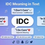 IDC Mean in Text Real Meaning 2026