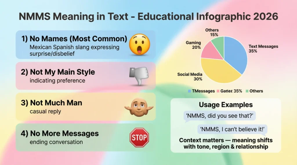nmms Meaning in Text Real 2026