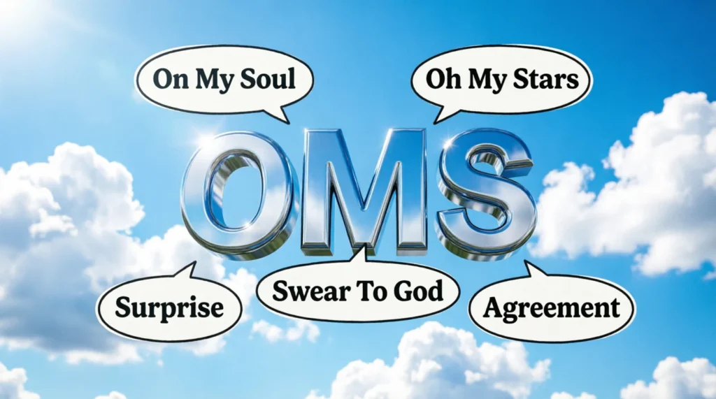 what does oms mean Mean in Text 2026