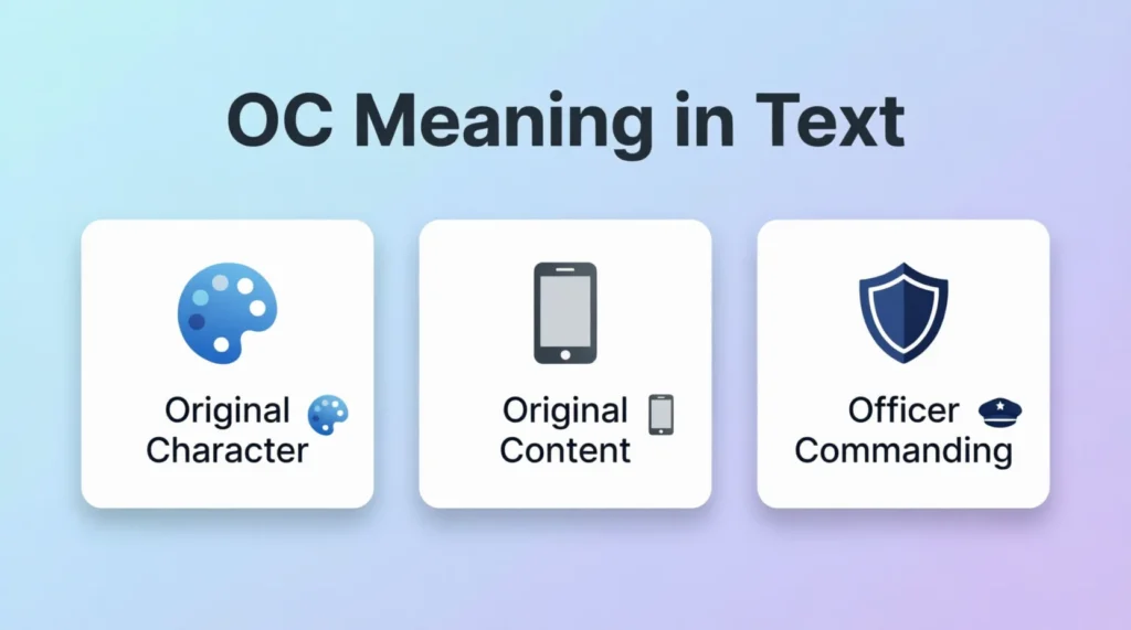 OC Meaning Slang Mean in Text 2026