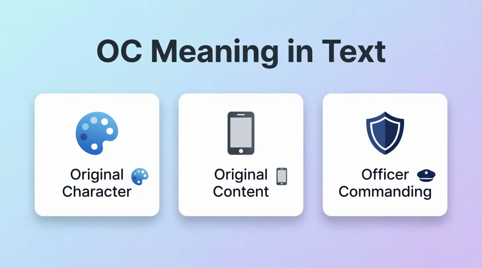 OC Meaning Slang Mean in Text 2026