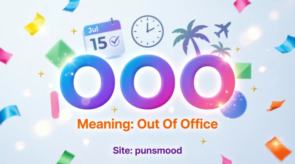 OOO Mean in Text Real Meaning 2026