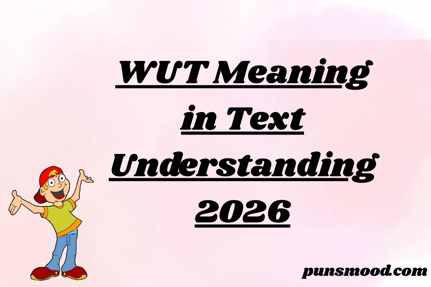 WUT Meaning in Text Understanding 2026